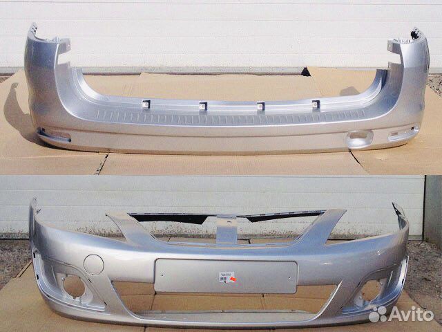 задний бампер ларгус в цвет кузова