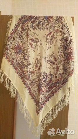 Павловопасадский платок шерсть 2 шт