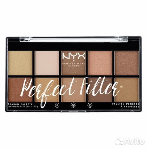 Тени для век nyx палетка NYX Professional Make Up