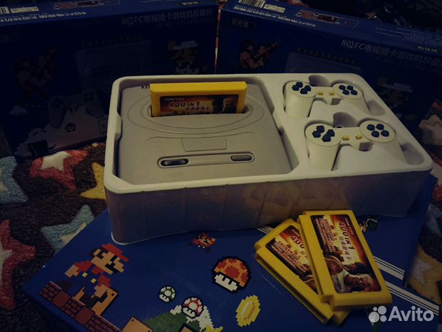 Денди игровая приставка 8 бит новая
