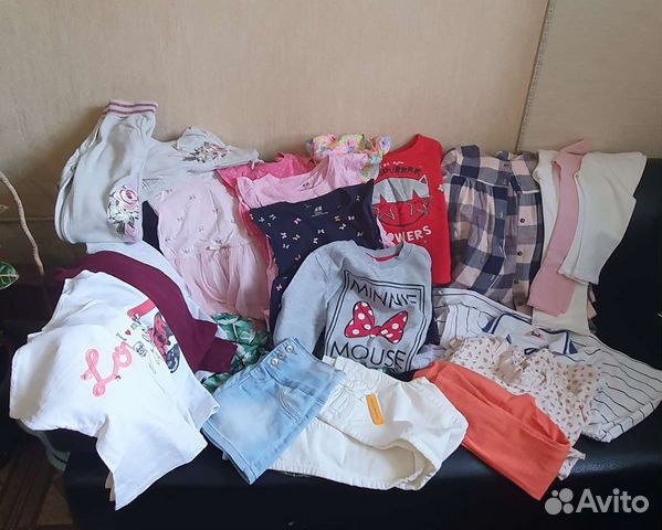 Вещи пакетом на девочку 104-110-116