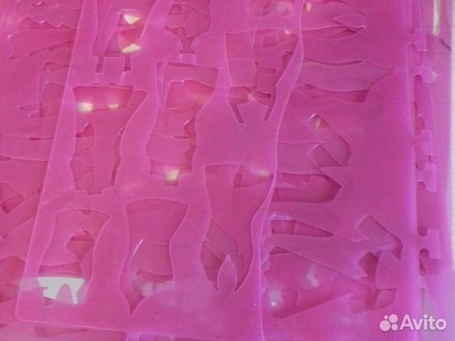 Трафарет кукольной одежды