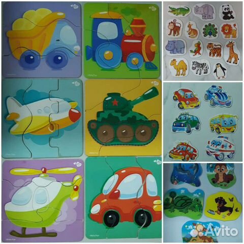 Пазлы макси для малышей