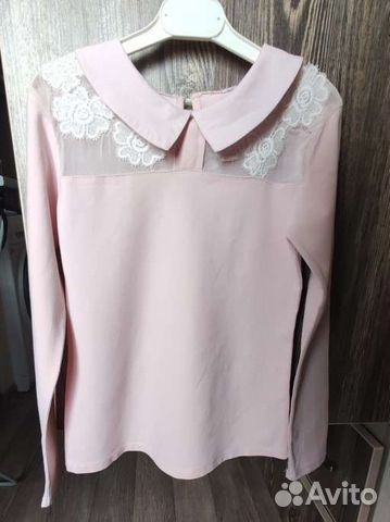 Школьная блузка 128-134