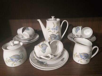 Кофейный сервиз на 6 персон, Вербилки из СССР