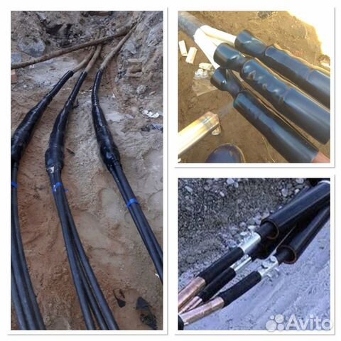 Монтаж кабельных муфт. Ремонт кабеля