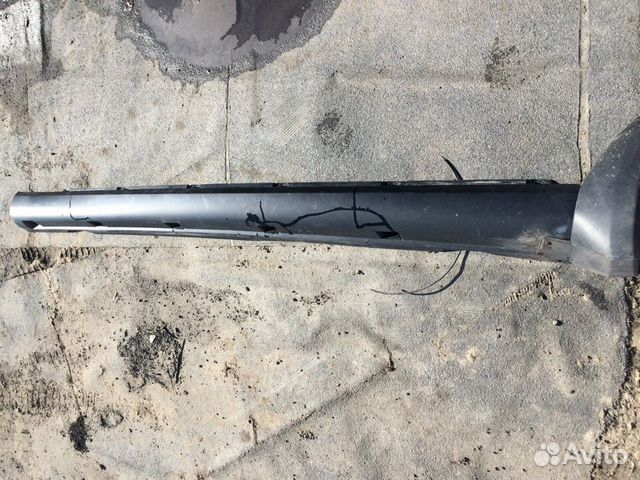 Накладка порога правая Opel Vectra C