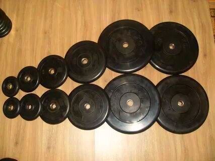 Блины для штанг и гантелей. Бюджетные. Новые