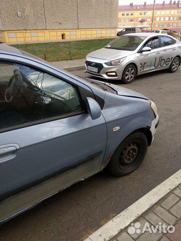 Hyundai Getz 1.3 AT, 2004, битый, 172 000 км