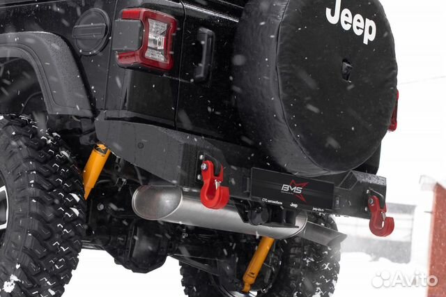 Бампер силовой задний BMS proline Jeep Wrangler JL