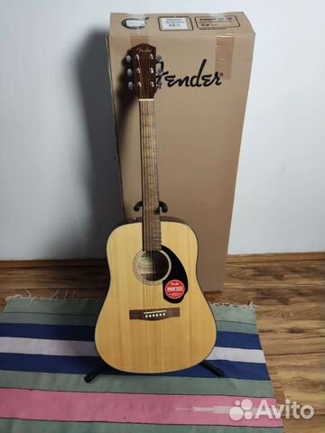 Акустическая гитара fender cd 60s