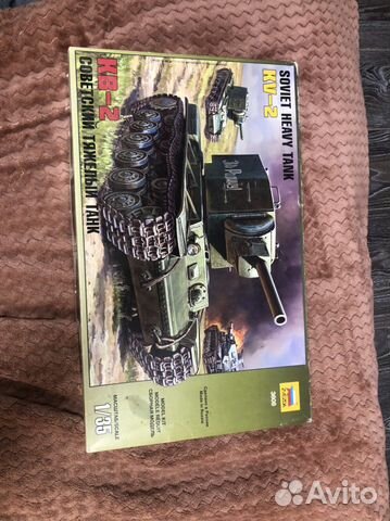 Сборные модели «танк кв-2», «Летучий голландец»