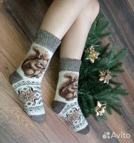 Носки шерстяные