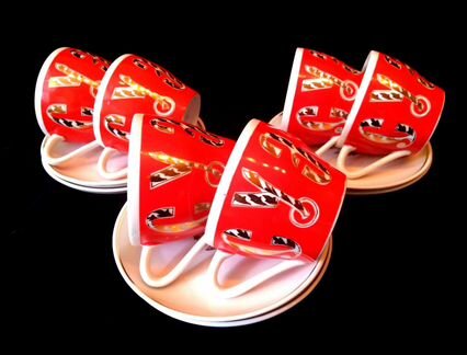 Сервиз Суздаль Песочное 69-70гг