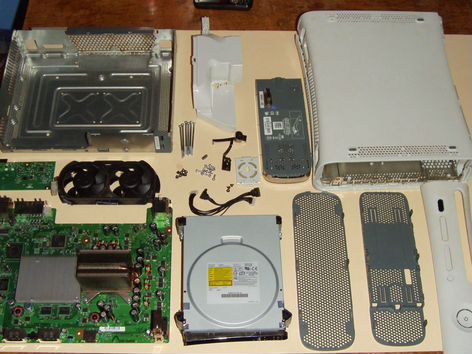 Как разобрать xbox 360