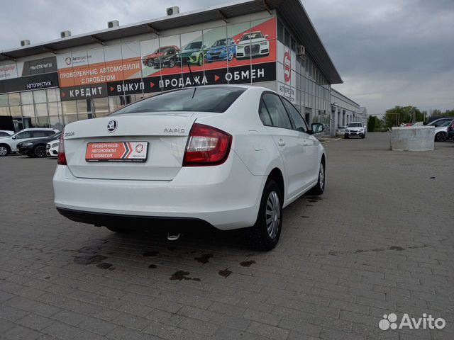 Skoda Rapid 1.6 МТ, 2018, 35 400 км