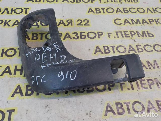 Накладка заднего бампера левая Renault Kangoo II