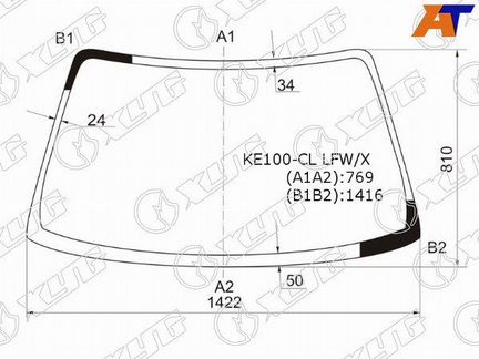 Стекло лобовое toyota corolla