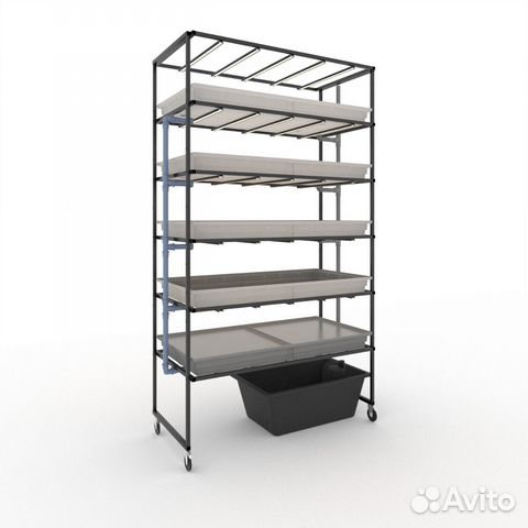 Ферма Аэропоника Автополив Фитосвет 5 ярусов