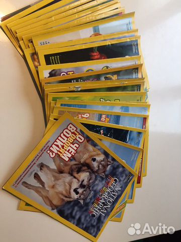 Журналы для детей Юный пут-к, National Geographic