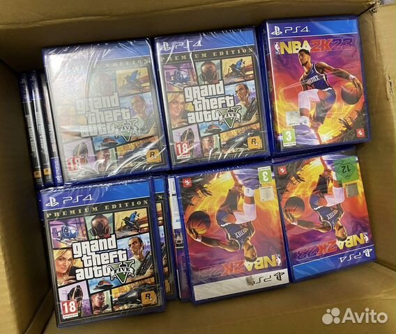 Новые запечатанные игры ps4 ps5 Sony PlayStation4