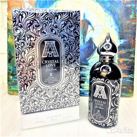 Attar collection crystal love for him. Attar collection Crystal Love 100. Аттар Кристал лав. Аттар Кристалл лав мужской.