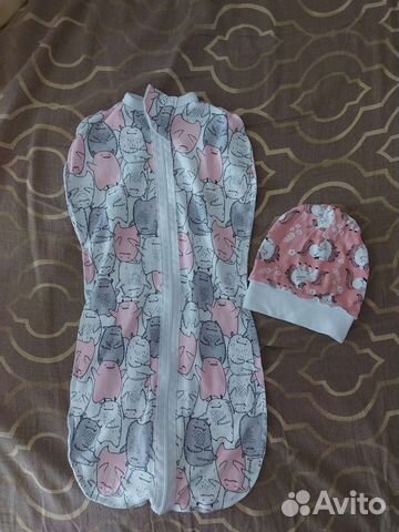 Пеленка кокон на молнии