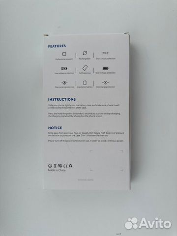 Чехол зарядка новый iPhone 10 X XR XS