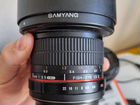Объектив Samyang 8mm 1:3.5 UMC Canon EF объявление продам