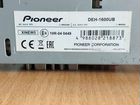 Автомагнитола Pioneer DEH-1600UB объявление продам
