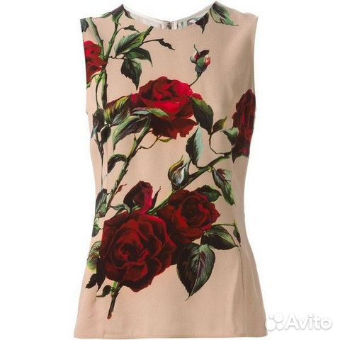 Одежда с розами