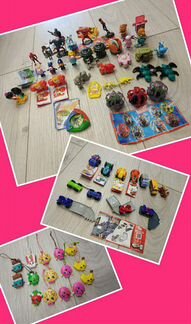 Киндер Сюрприз, Шопкинс, Машинки