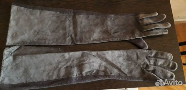 Перчатки женские длинные