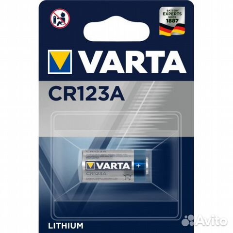 Батарейка Varta Professional CR123A BL1 Lithium 3V
