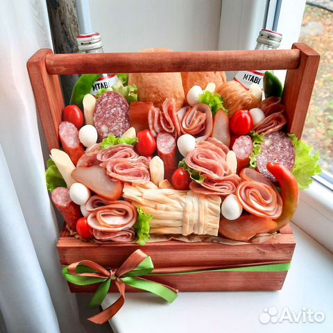 Мужской букет съедобный подарок вкусный бокс