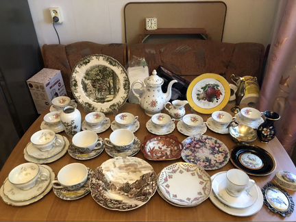 Посуда старинная и ретро.тарелки Николай 2.ифз