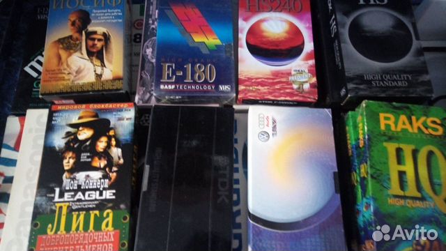 Видео кассеты пакетом
