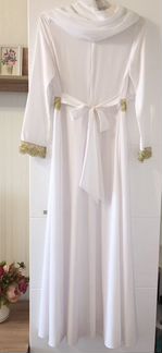 Свадебное платье на никах