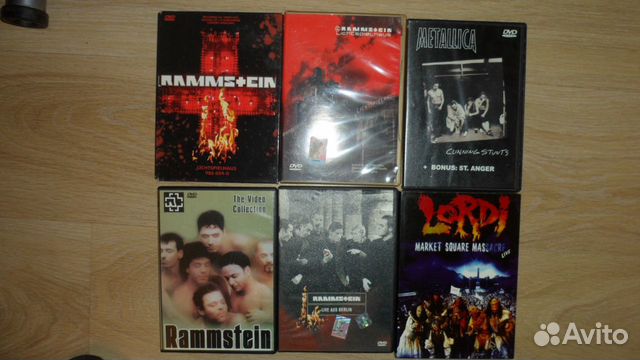 Рамштайн и другие на сд и двд