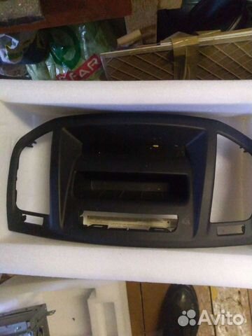 Опель Инсигния панель магнитолы и блок