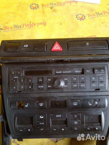 Блок управления климатом Audi A6 C5 2.4 1999