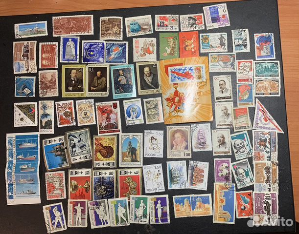 Почтовые марки СССР гашеные