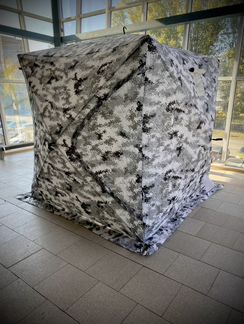 Палатка зимняя куб 3-х слойная