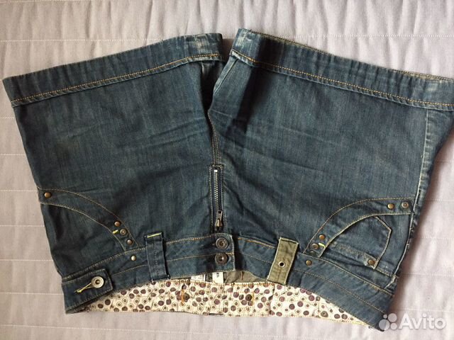 Шорты джинсовые