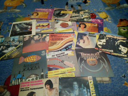 Пластинки винил миньоны