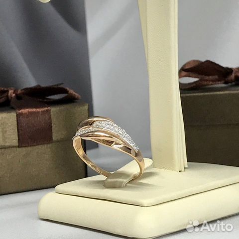 Золотое кольцо 585 пробы вес:2.02гр (т26379)