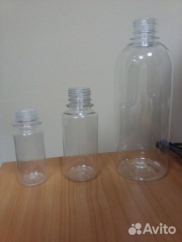 Бутылки 0.05,0.1,0.5