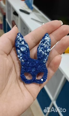 Брошь Маска Заяца, кролик, брошь, значок