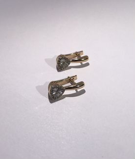 Золотые серьги