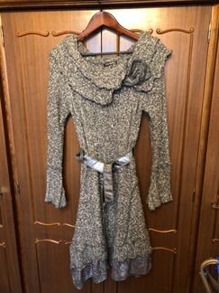 Платье женское вязанное